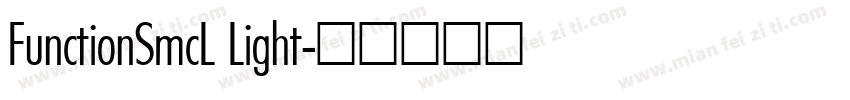 FunctionSmcL Light字体转换